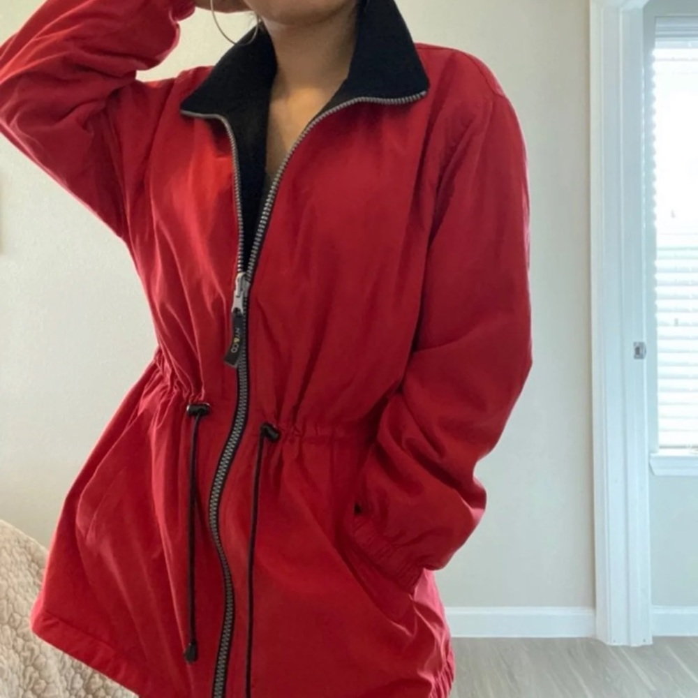 Red/Black Coat